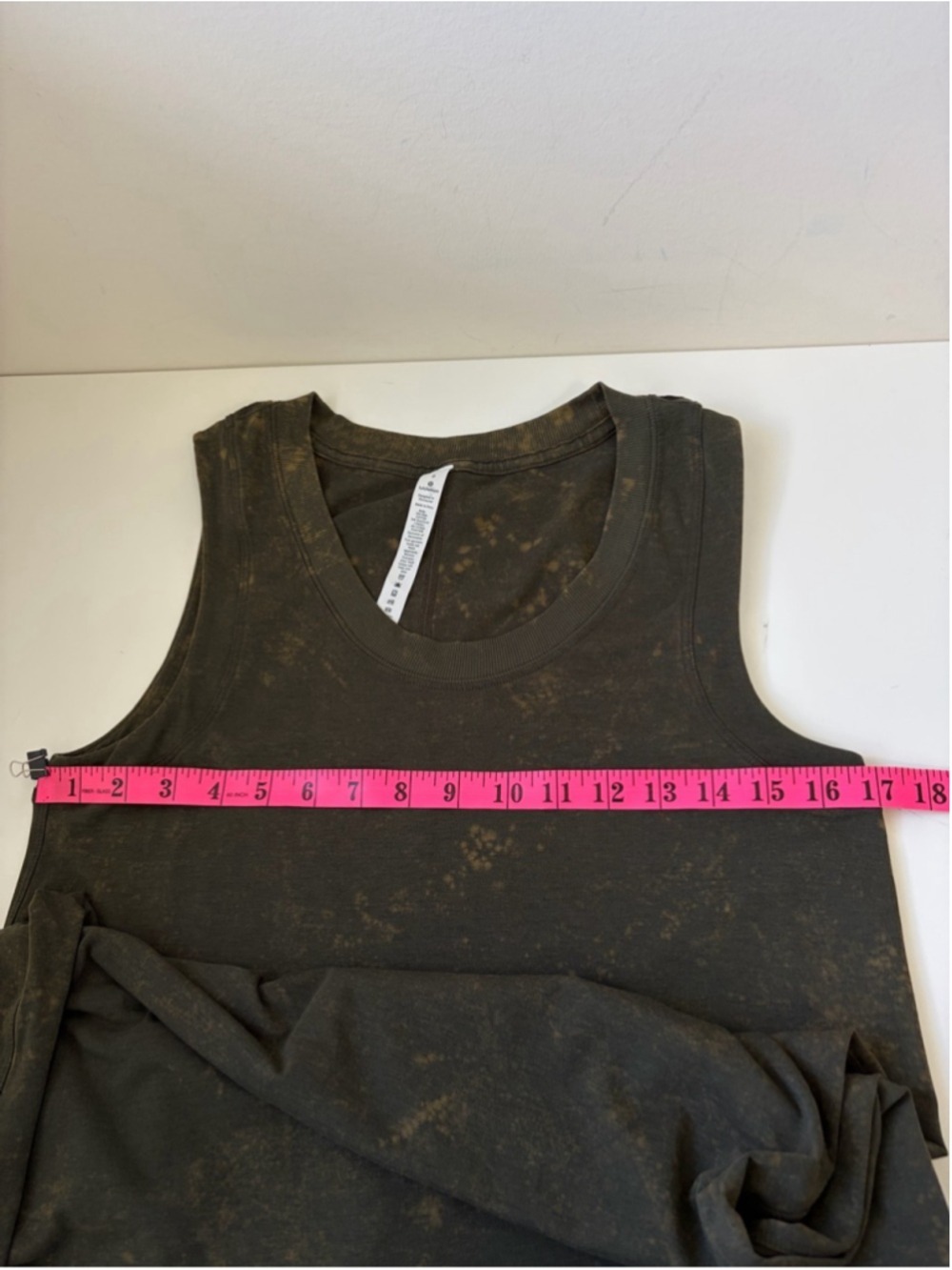 Lululemon All Yours Tank Maxi Dress Cloudy Wash Dark Olive - Picture 11 of 11